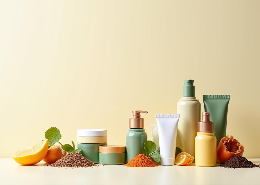 Waterless beauty products with upcycled ingredients and sustainable formulations